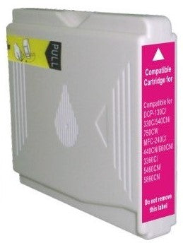 TechWarehouse LC57M / LC37M Compatible Magenta Cartridge for Brother Compatible for Brother