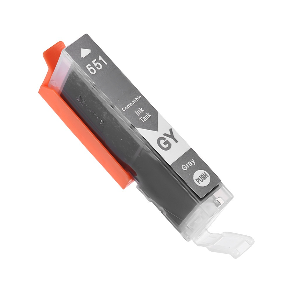 TechWarehouse CLI-651XLGY Hi Capacity Canon Compatible Grey Ink Compatible for Canon