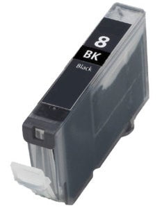 TechWarehouse CLI8BK Compatible Canon Photo Black Ink Compatible for Canon