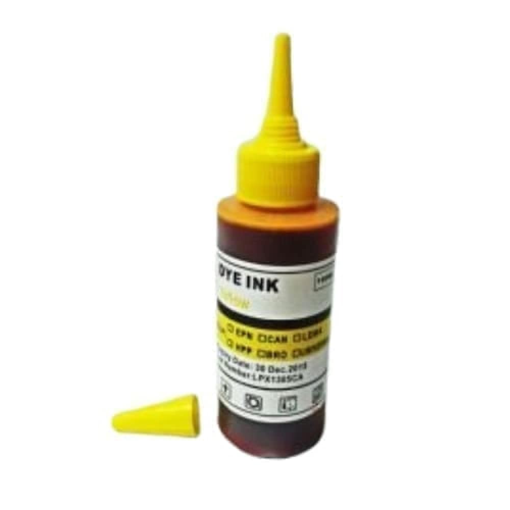 TechWarehouse Dye Bulk Ink Refills (100ml) Yellow Generic
