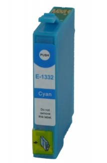 TechWarehouse 133 Compatible Std Capacity Cyan Ink Cartridge for Epson Compatible for Epson
