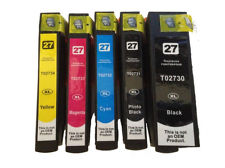 TechWarehouse 273XL Compatible Cartridge Set of 5 (Bk/PBk/C/M/Y) for Epson Compatible for Epson