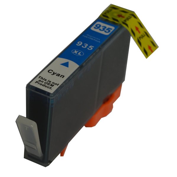 TechWarehouse 935XL Compatible Cyan Hi Capacity Ink for HP Compatible for HP