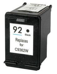 TechWarehouse 92 Compatible Black Cartridge for HP Compatible for HP