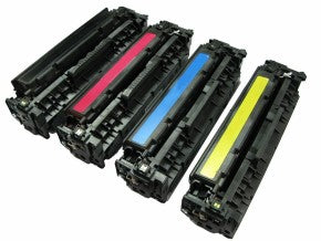 TechWarehouse 304A Compatible HP Toner Set of 4 (CC530A - CC533A) Compatible for HP