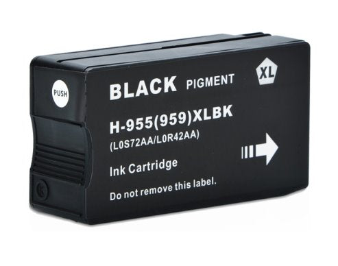 TechWarehouse 959XL Compatible Black XL Ink Cartridge for HP Compatible for HP