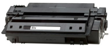 TechWarehouse 51X Compatible HP High Yield Black Toner (Q7551X) Compatible for HP