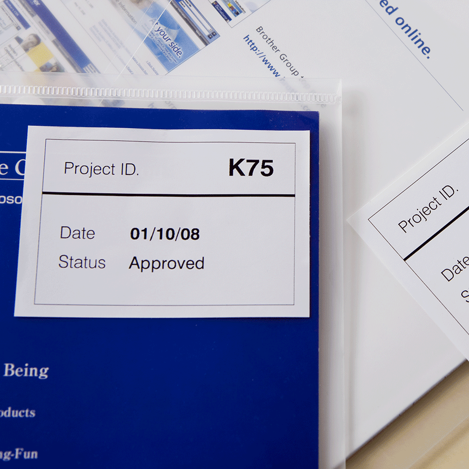 TechWarehouse DK44205 Brother 62mm Continuous Removable Label Paper Tape Brother