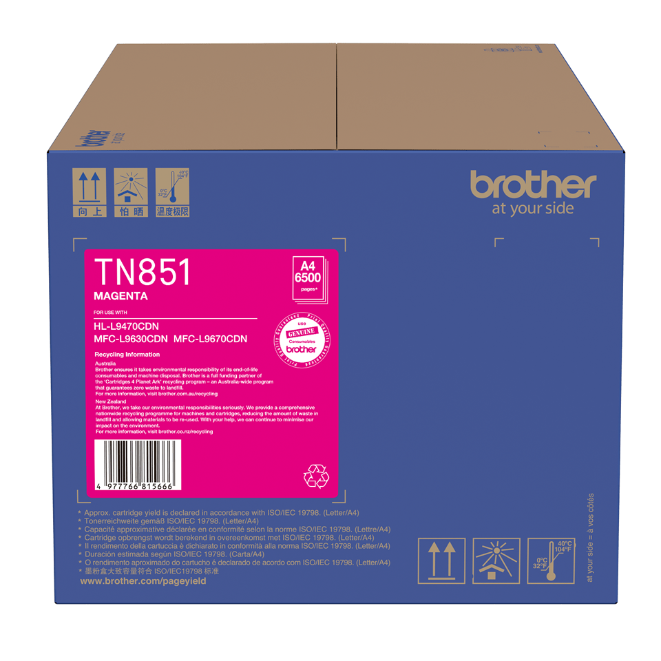 TechWarehouse TN851 Brother Magenta Toner Brother