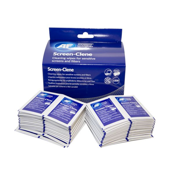 TechWarehouse AF Screen-Clene Sachet Box of 100 AF
