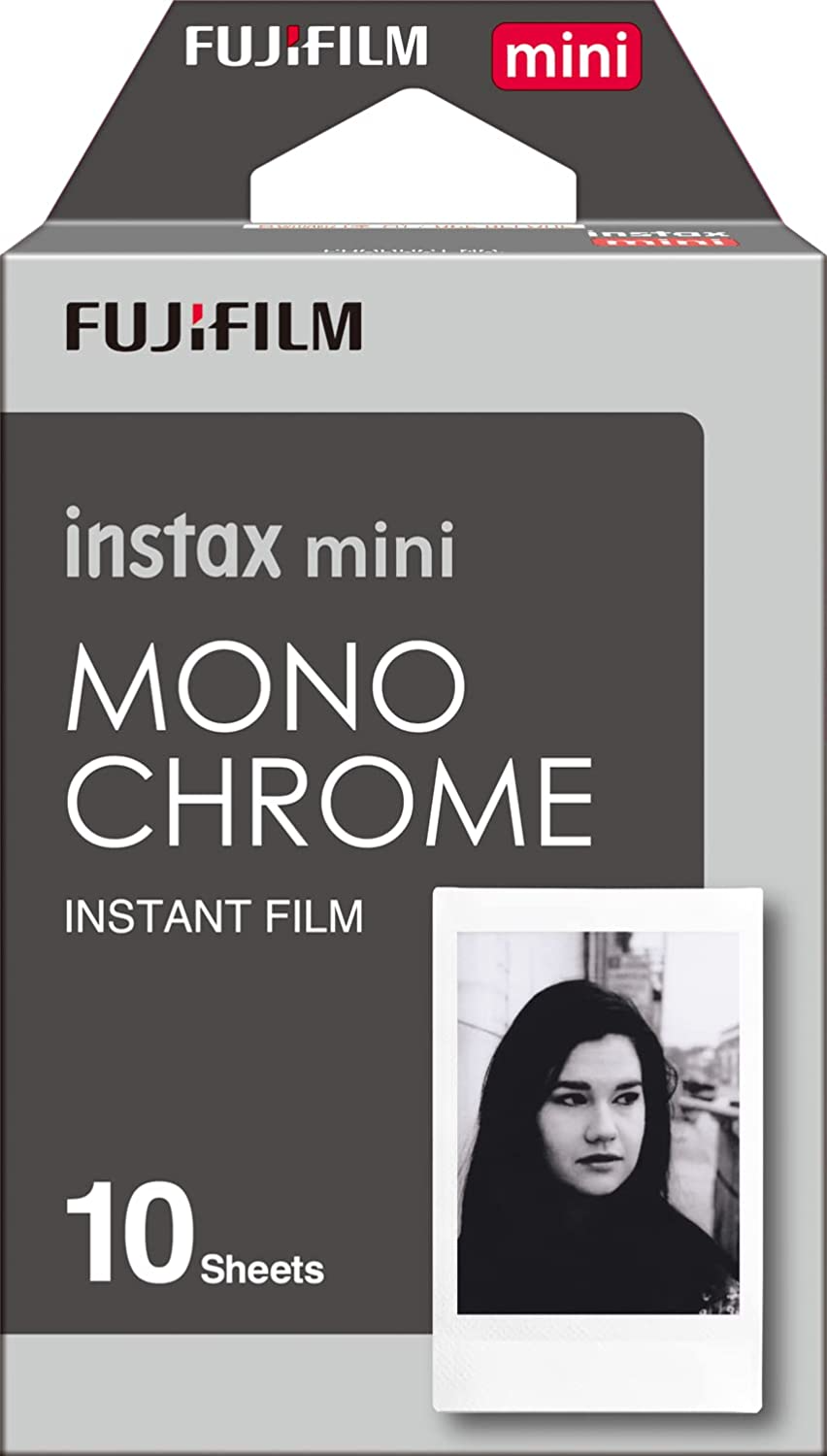 TechWarehouse INSTAX Mini Film 10pk Monochrome Fujifilm