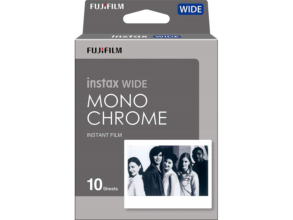 TechWarehouse INSTAX Wide Film 10pk Monochrome Fujifilm