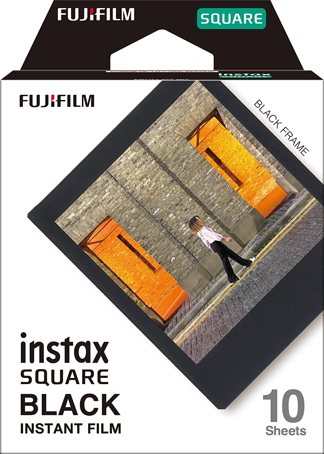 TechWarehouse INSTAX Square Film 10pk Black Fujifilm