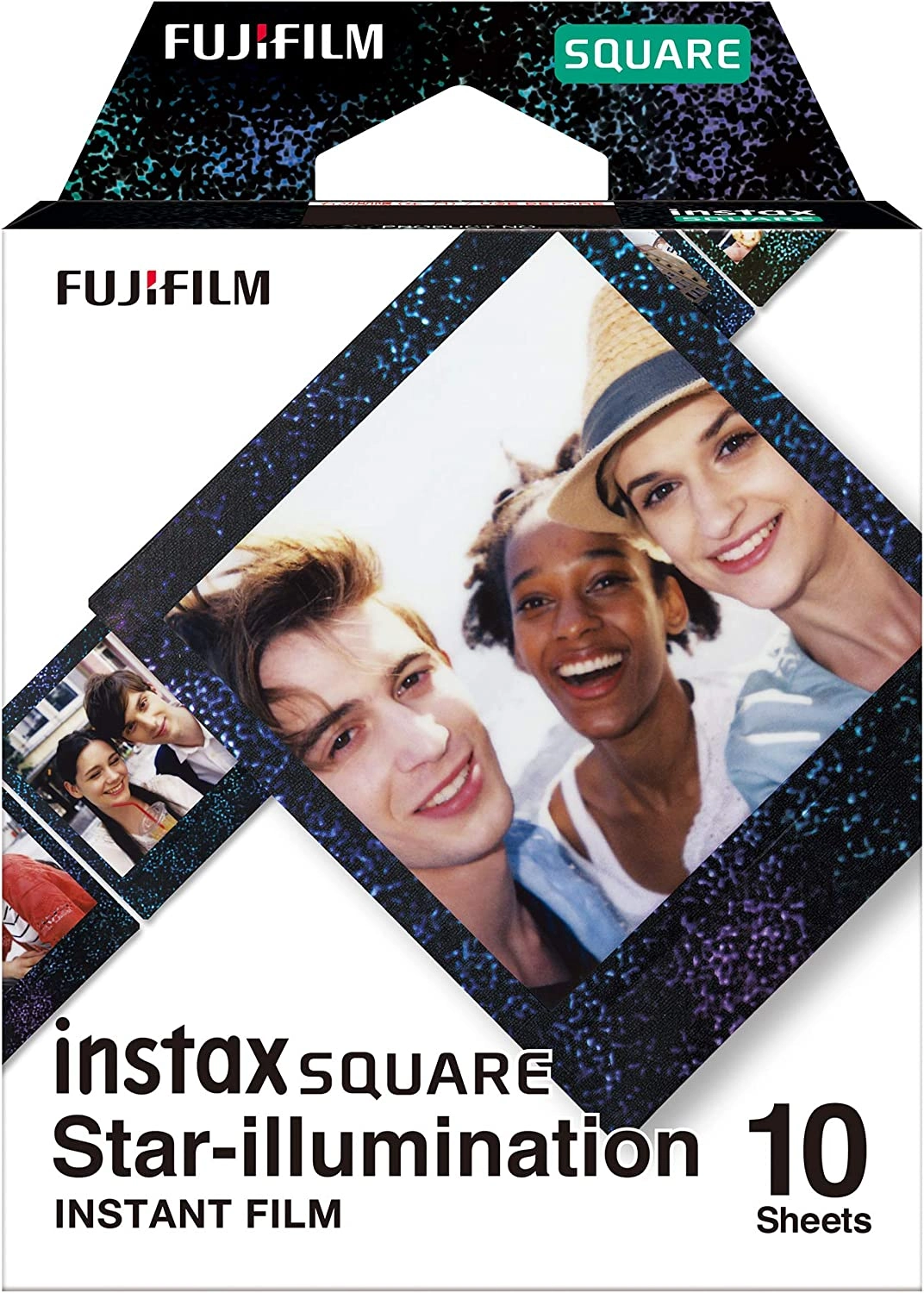 TechWarehouse INSTAX Square Film 10pk Star Illumination Fujifilm