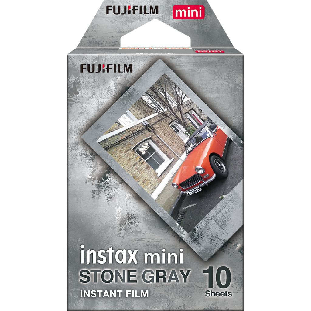 TechWarehouse INSTAX Mini Film 10pk Stone Grey Fujifilm