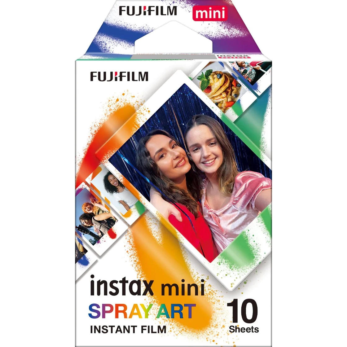 TechWarehouse INSTAX Mini Film 10pk Spray Art Fujifilm