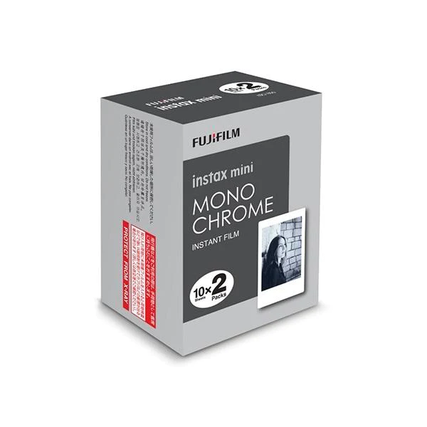 TechWarehouse INSTAX Mini Film 20pk Monochrome Fujifilm
