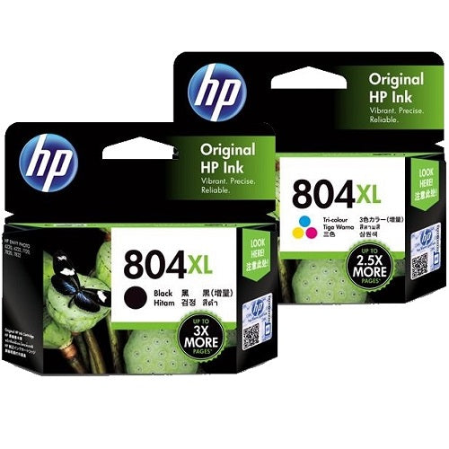 TechWarehouse 804XL High Capacity Black + Colour Set HP