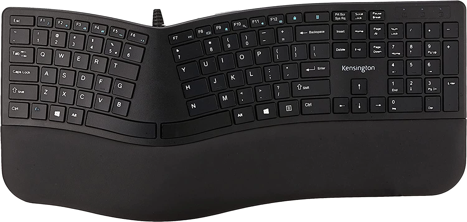 TechWarehouse Kensington Pro Fit Ergo Wired Keyboard Kensington