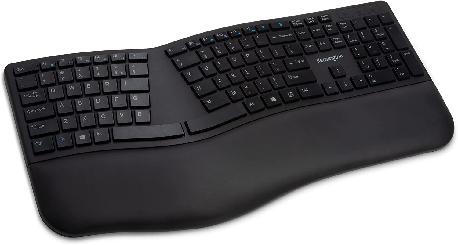TechWarehouse Kensington Pro Fit Ergo Wireless Keyboard Kensington