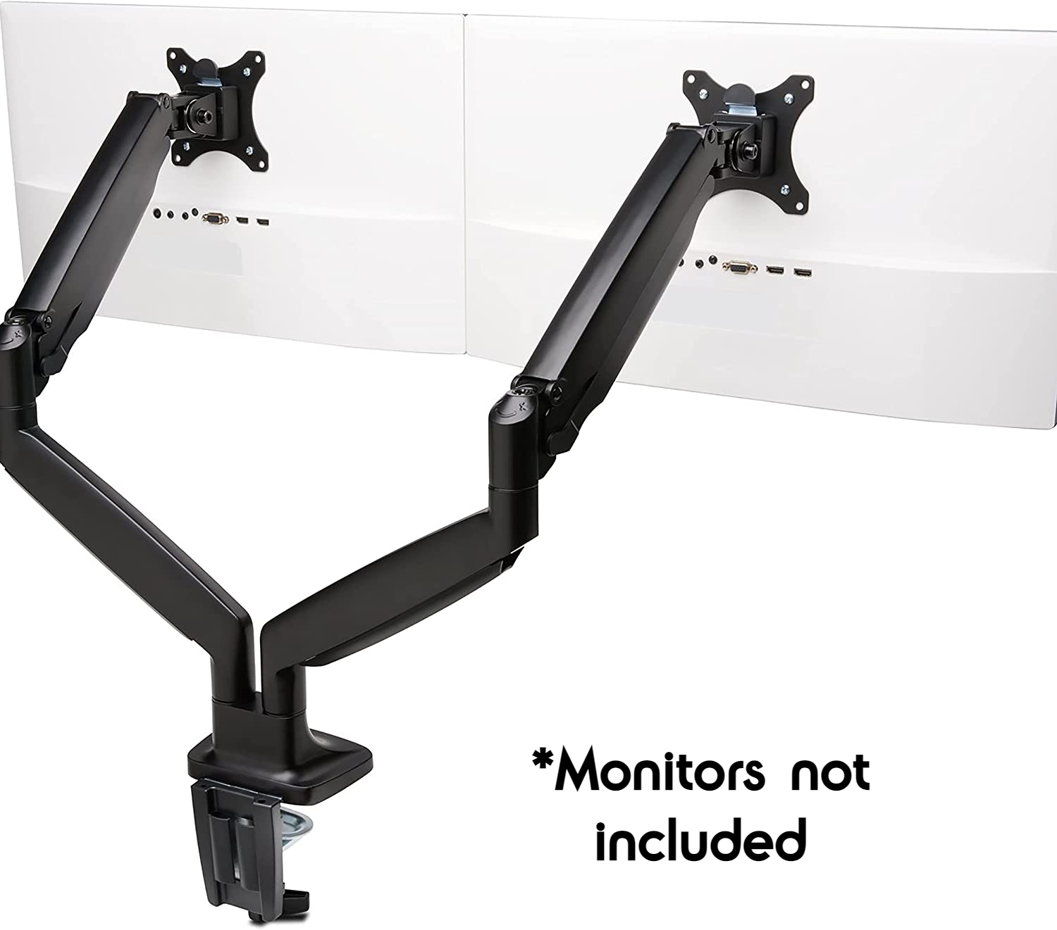 TechWarehouse Kensington SmartFit Mounting Arm for Dual Monitor, VESA 75x75 & 100x100 Kensington
