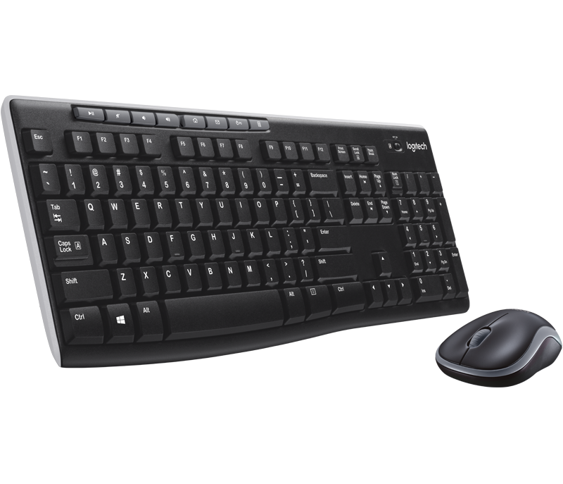 TechWarehouse Logitech MK270R Wireless Keyboard & Mouse Logitech
