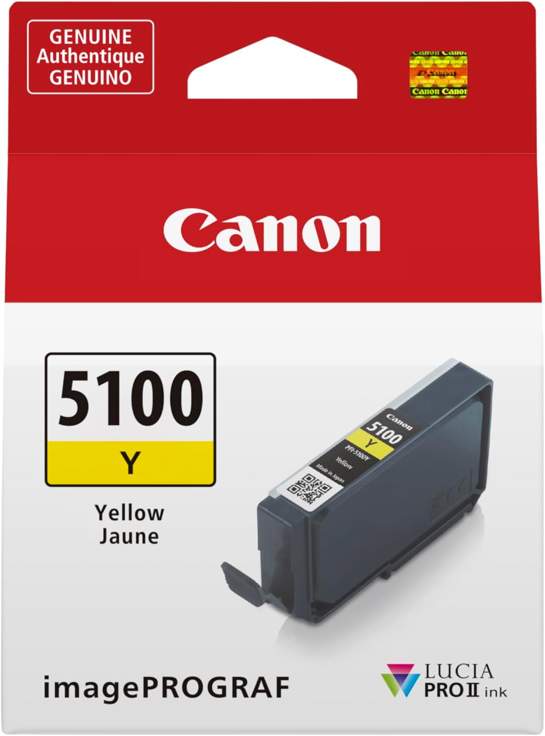 TechWarehouse PFI-5100Y Canon Yellow Ink Tank Canon
