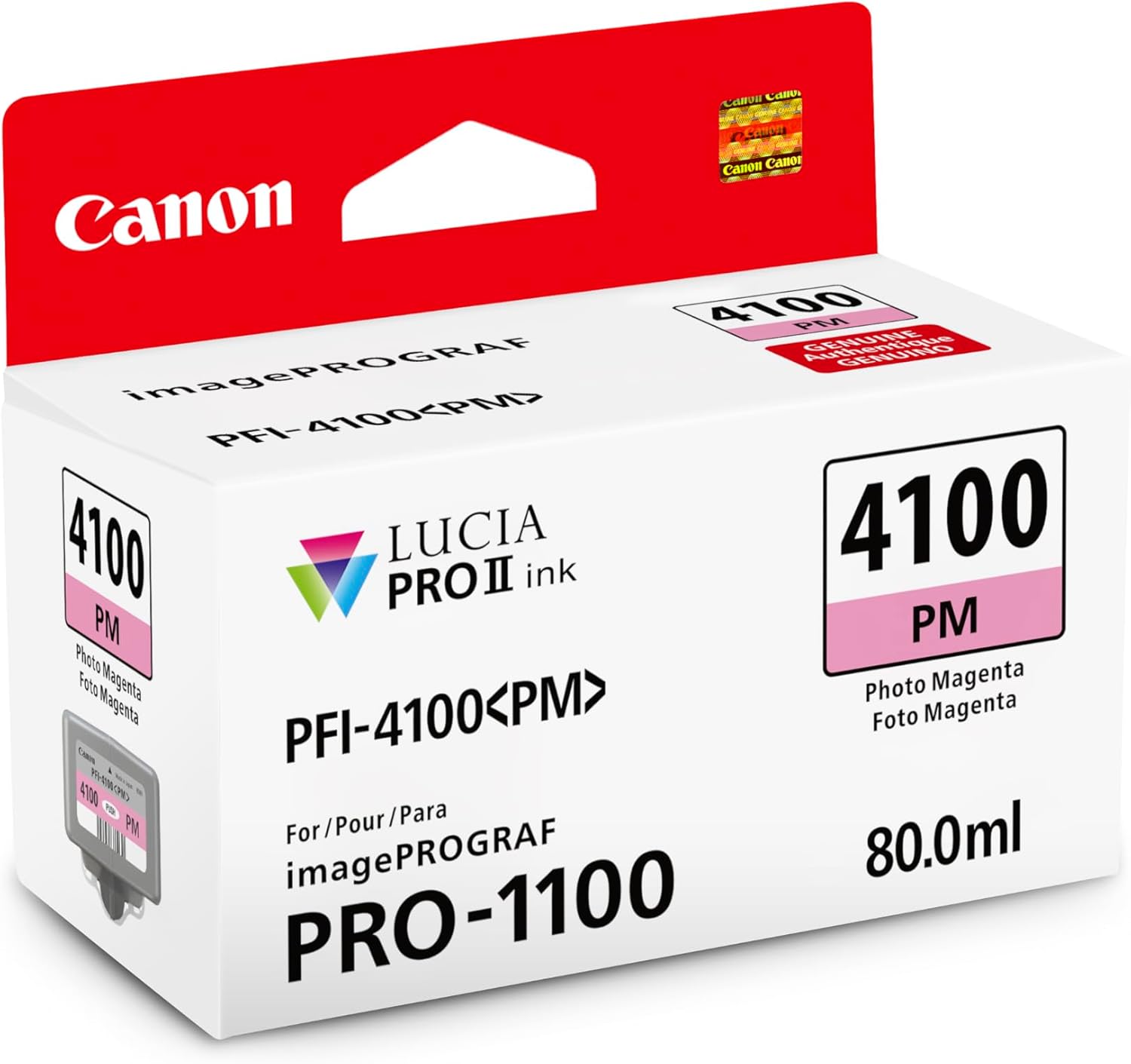 TechWarehouse PFI-4100PM Canon Photo Magenta Ink Tank Canon