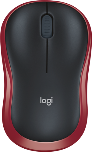 TechWarehouse Logitech M185 Wireless Mouse - RED Logitech