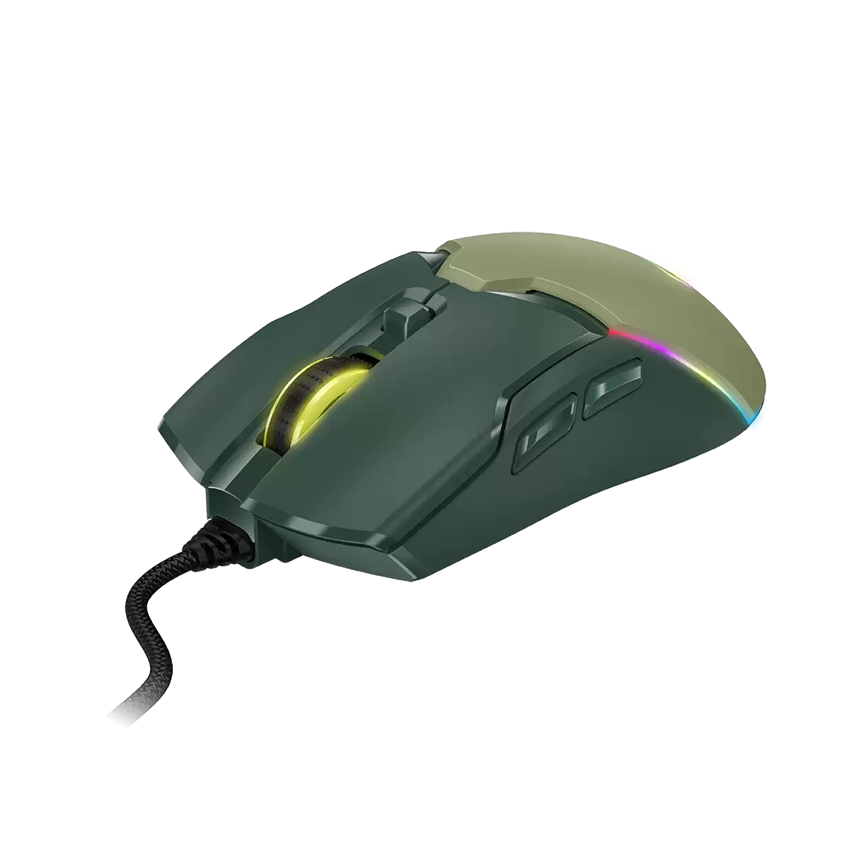 TechWarehouse Genius Scorpion M700 Wired Gaming Mouse - Army Green Genius