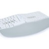TechWarehouse Kinesis mWave Mechanical Keyboard White - Wired & Wireless Bluetooth for Mac Kinesis