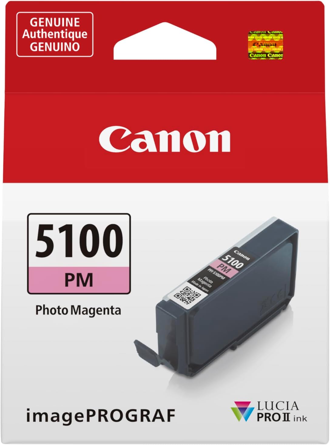 TechWarehouse PFI-5100PM Canon Photo Magenta Ink Tank Canon