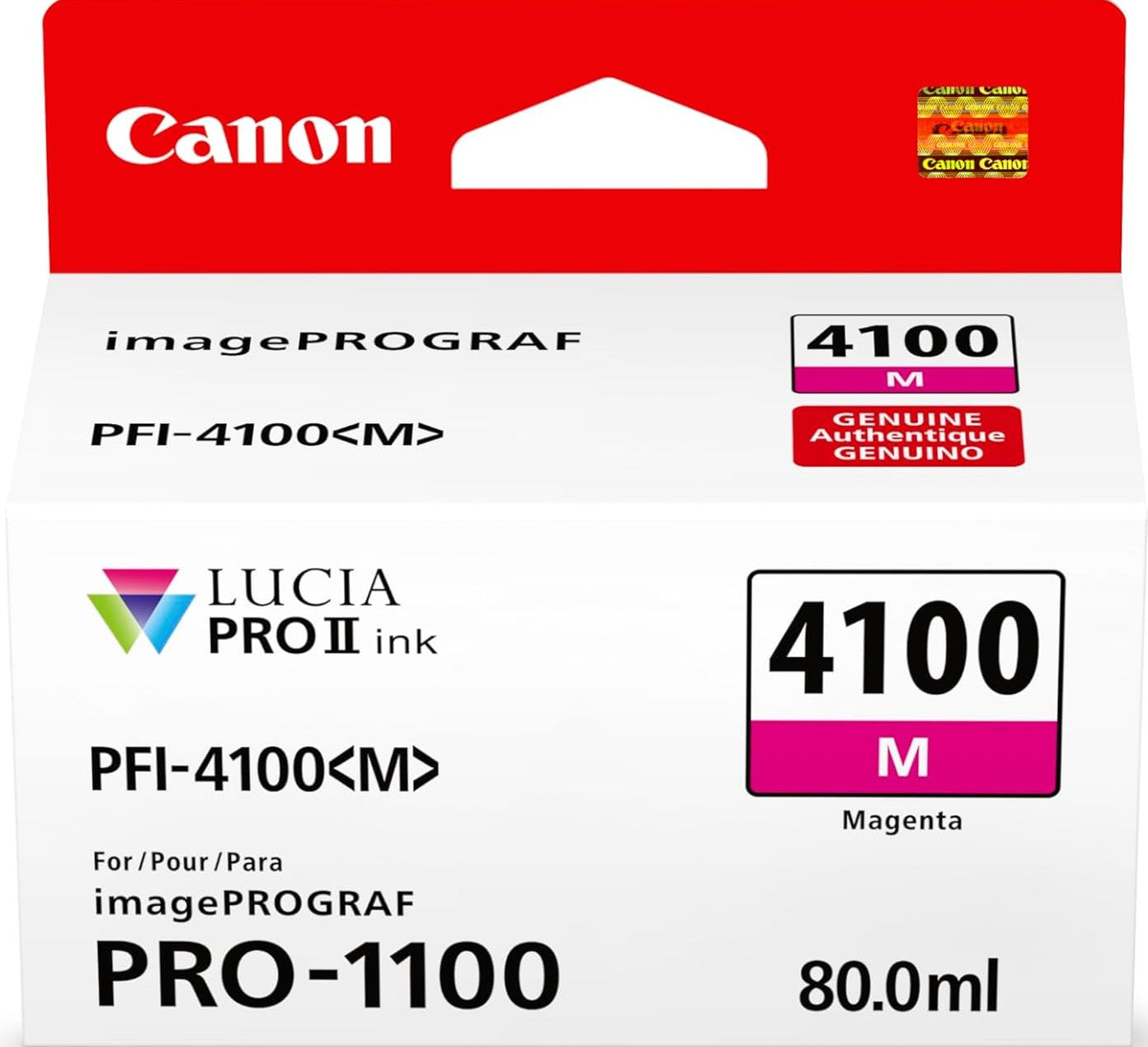 TechWarehouse PFI-4100M Canon Magenta Ink Tank Canon