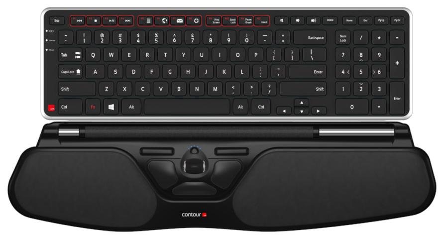 TechWarehouse Contour Balance Keyboard Wireless Contour