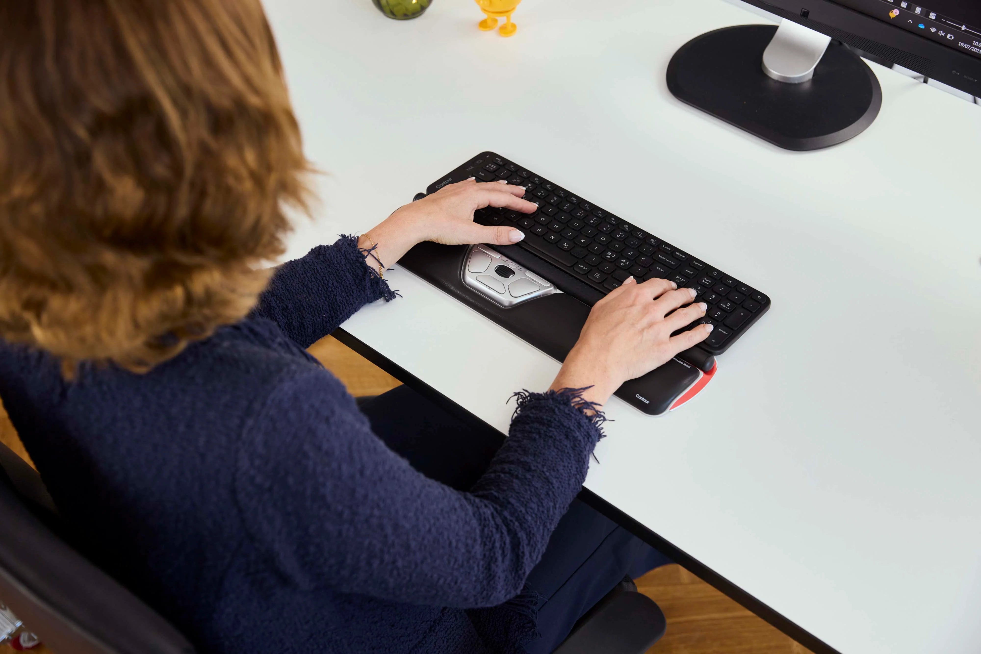 Contour Roller Mouse Red