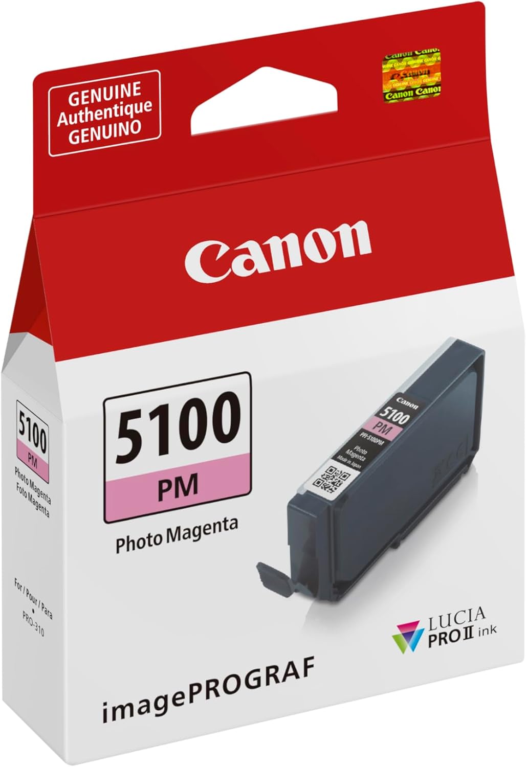 TechWarehouse PFI-5100PM Canon Photo Magenta Ink Tank Canon