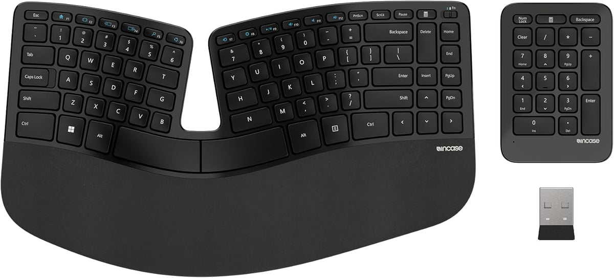 Incase Sculpt Ergonomic Keyboard + Numpad