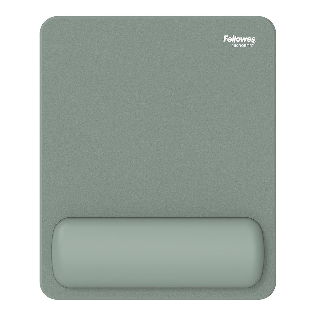 TechWarehouse Fellowes Breyta Mouse Pad Wrist Rest Sage Fellowes