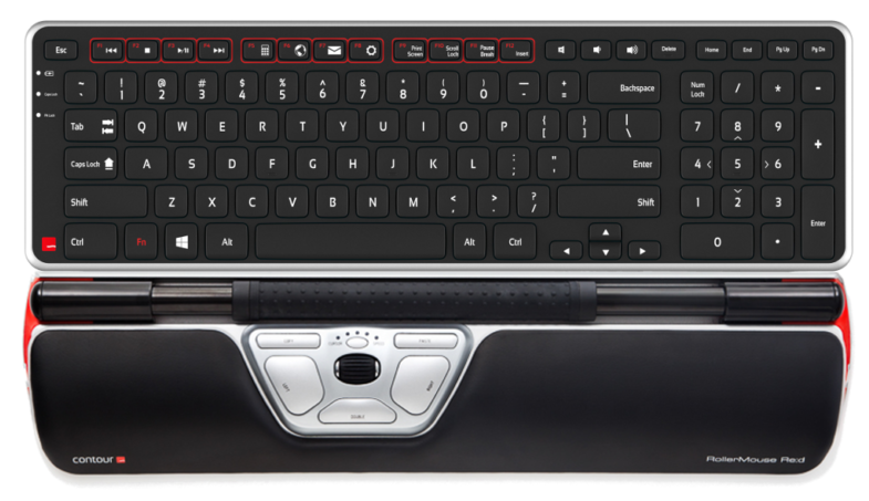 TechWarehouse Contour Balance Keyboard Wireless Contour