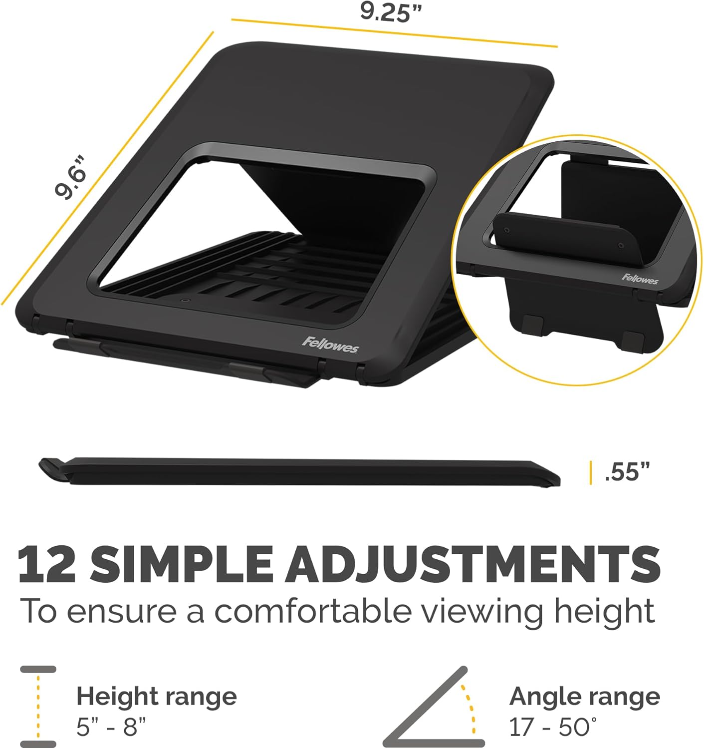 TechWarehouse Fellowes Breyta Laptop Riser Fellowes