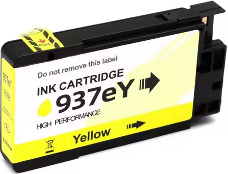 TechWarehouse 937E Compatible Yellow High Capacity Cartridge Compatible for HP