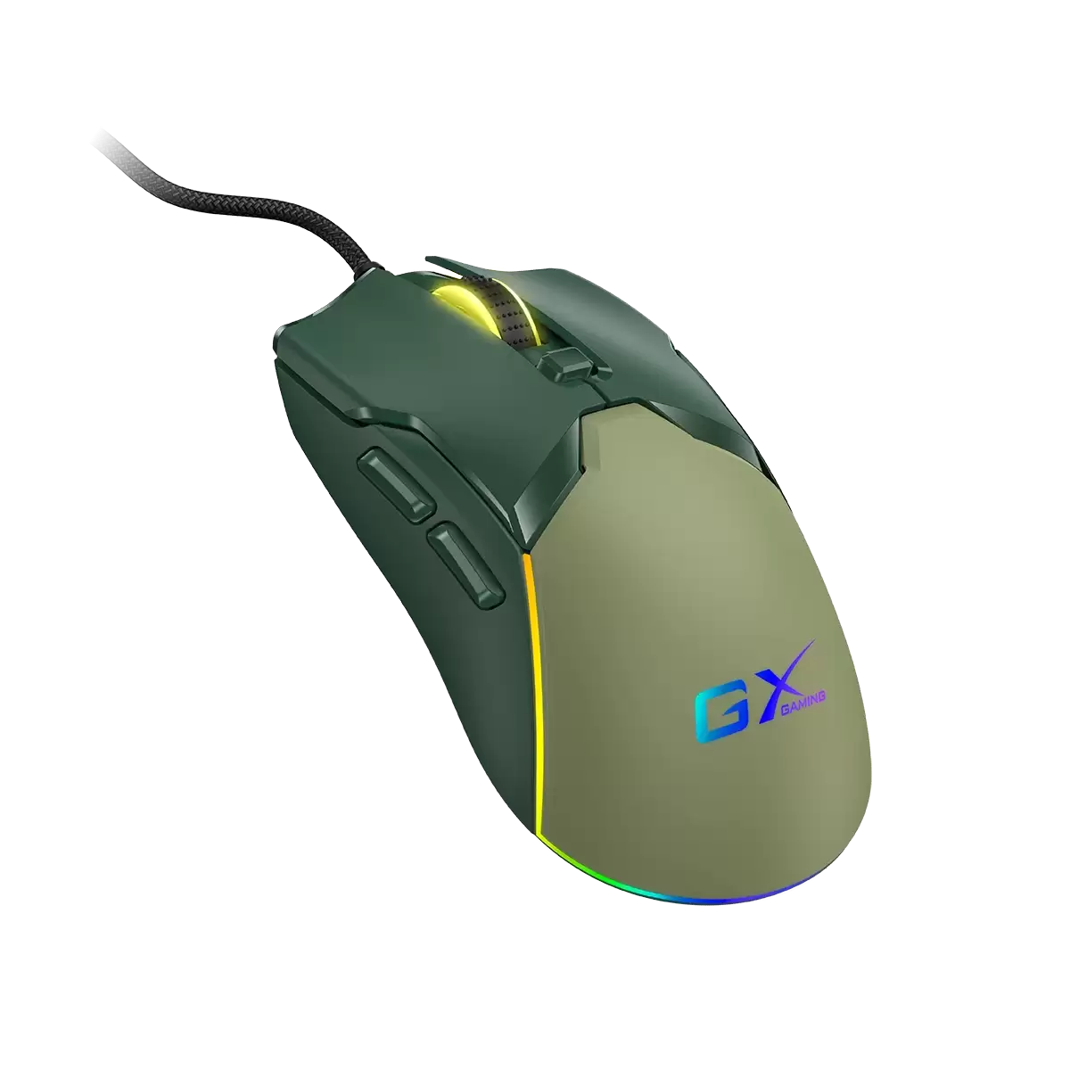 TechWarehouse Genius Scorpion M700 Wired Gaming Mouse - Army Green Genius