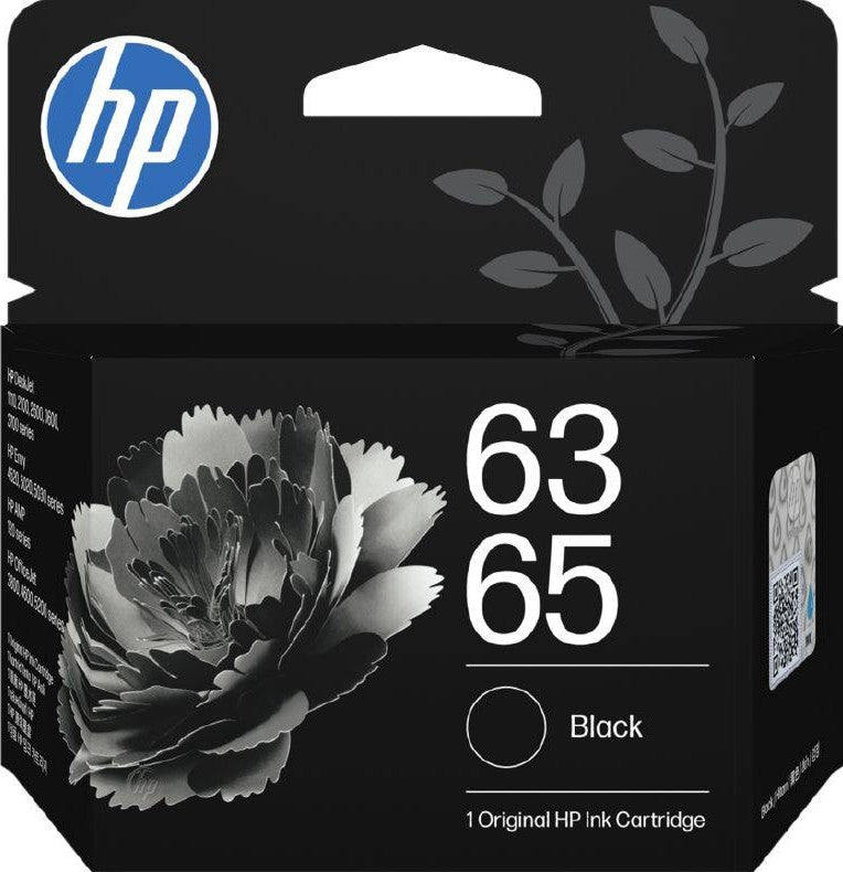 63/65 HP Black Ink Cartridge