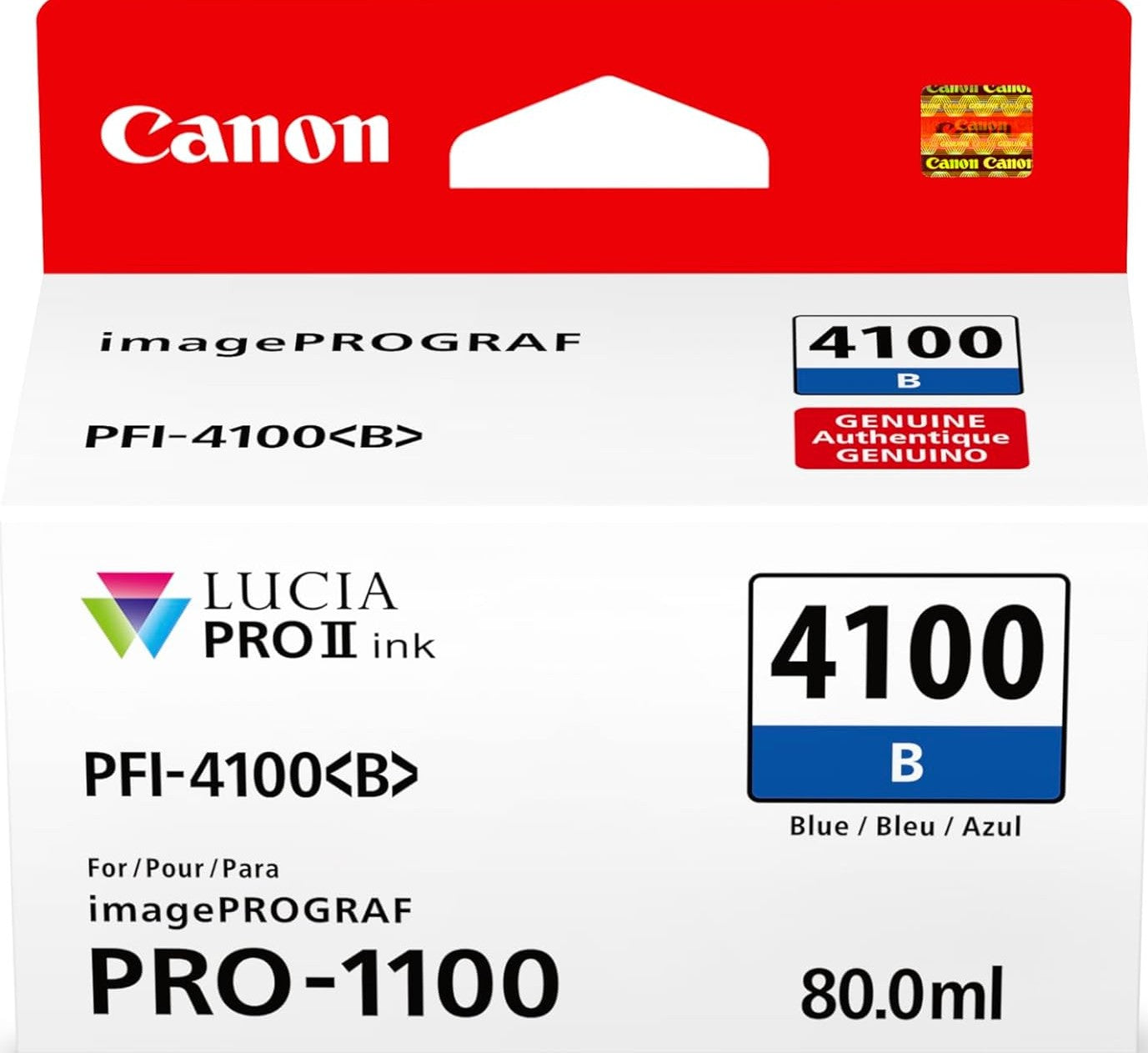 TechWarehouse PFI-4100B Canon Blue Ink Tank Canon