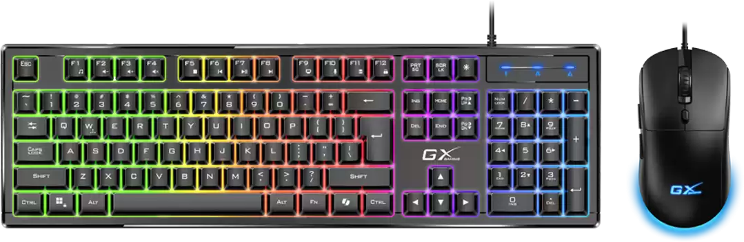TechWarehouse Genius Scorpion KM-GX6 Gaming Keyboard and Mouse Kit TechWarehouse