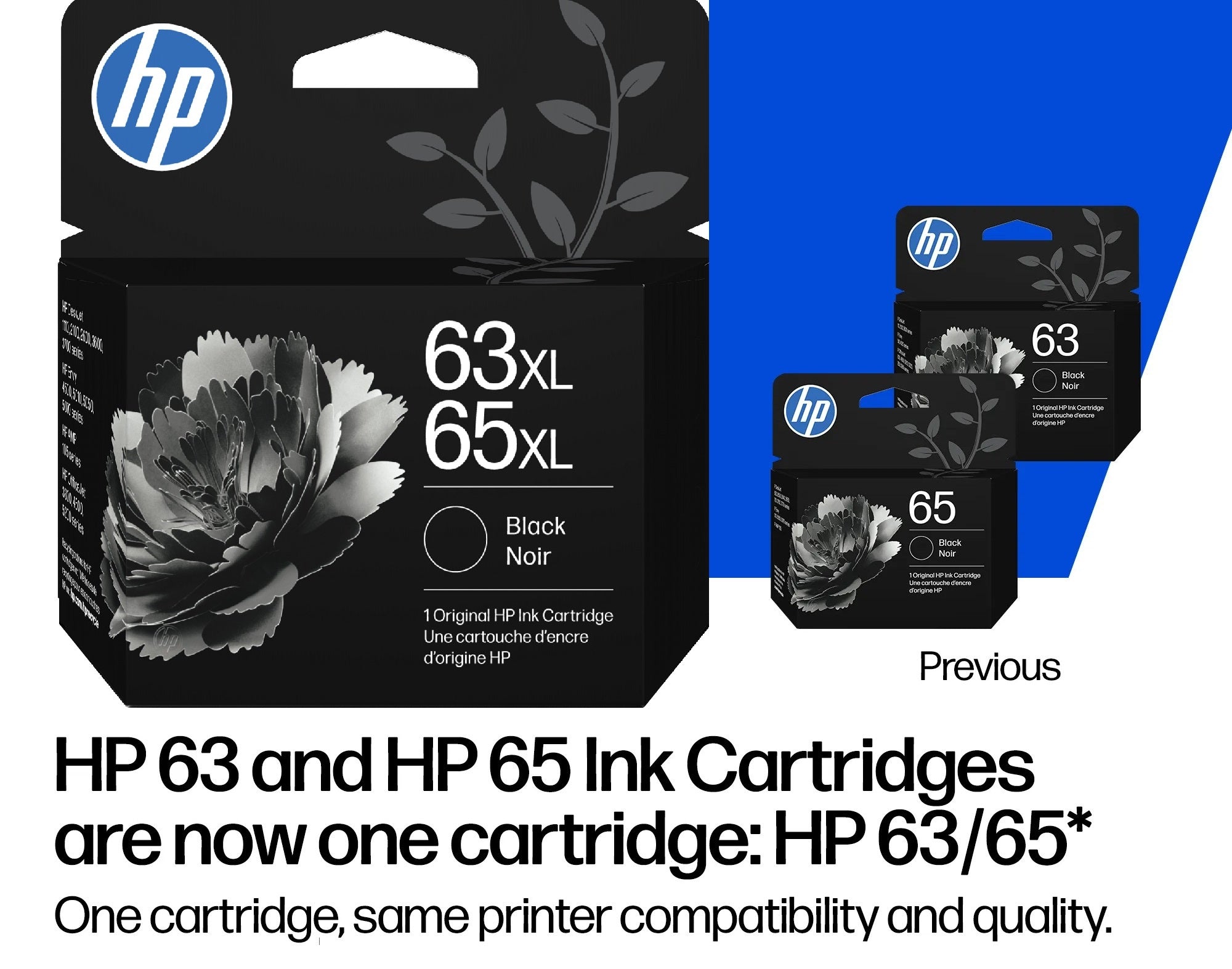 63/65XL HP High Capacity Black Ink Cartridge
