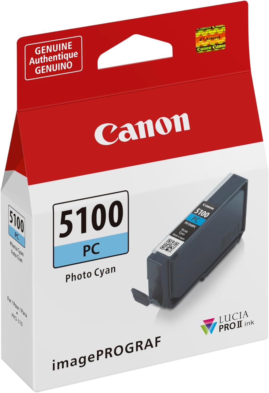 TechWarehouse PFI-5100PC Canon Photo Cyan Ink Tank Canon