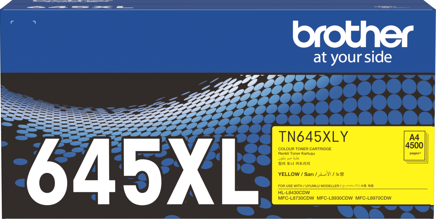 TechWarehouse TN645XLY Brother High Capacity Yellow Toner Brother