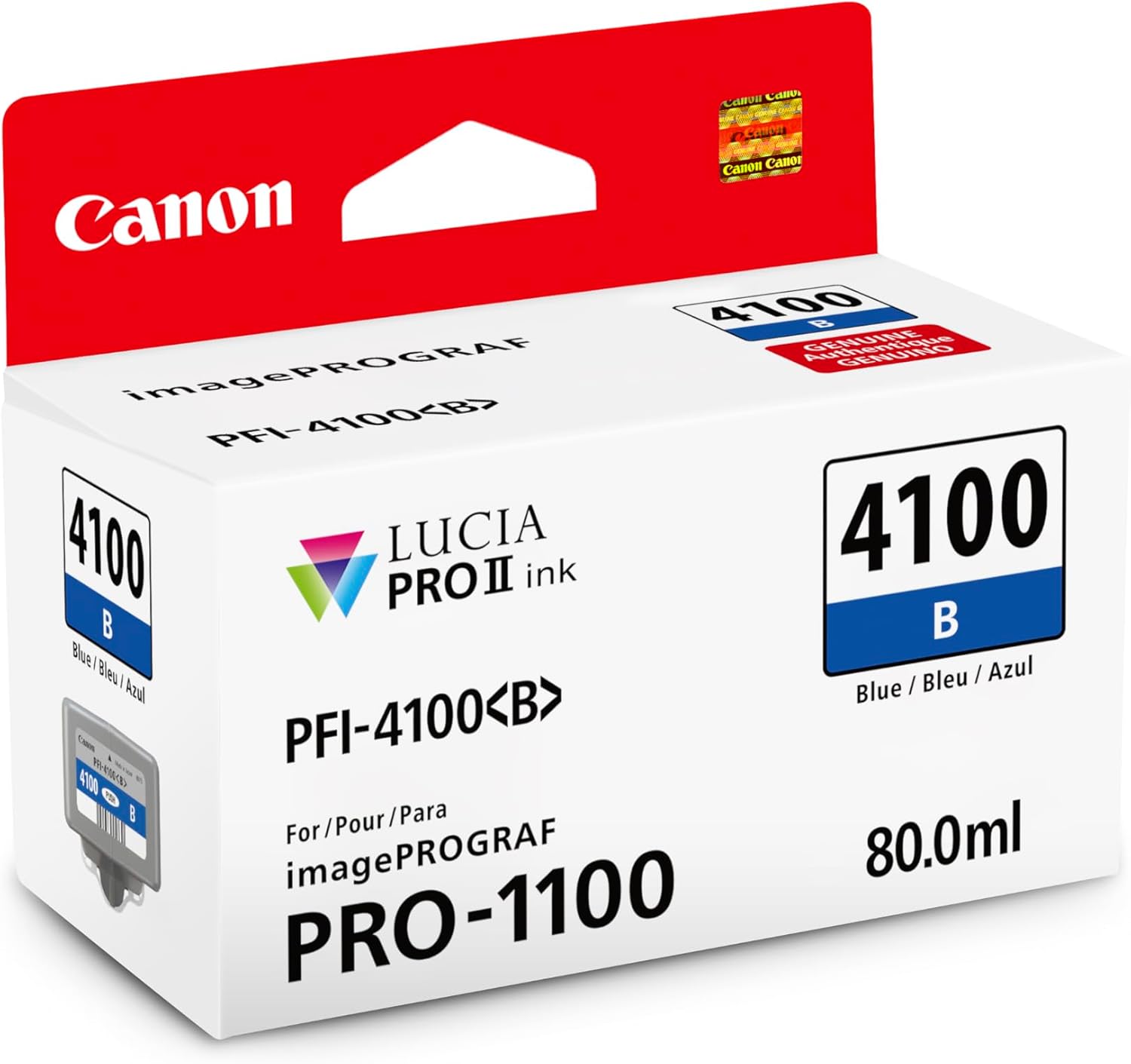 TechWarehouse PFI-4100B Canon Blue Ink Tank Canon