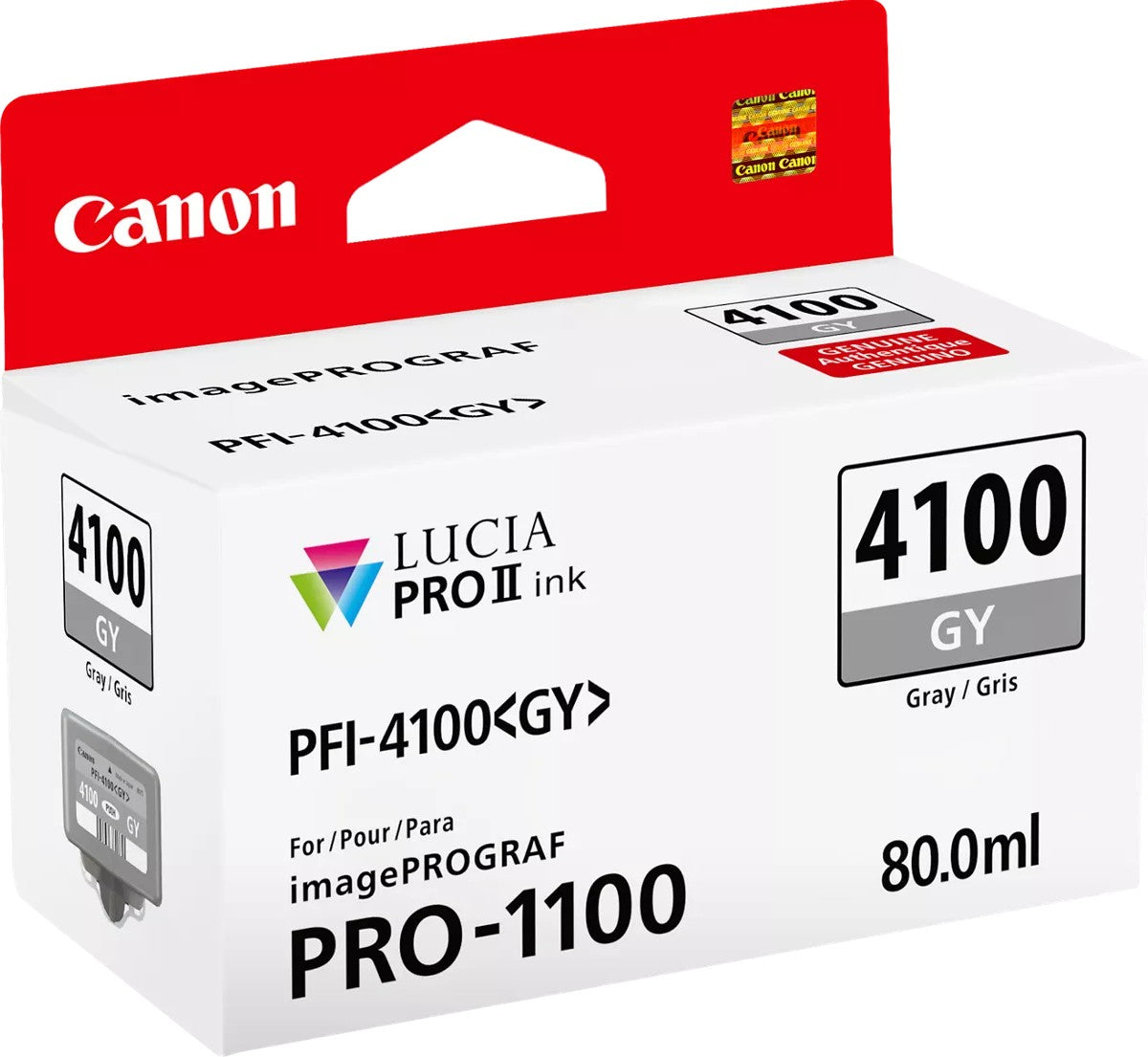 TechWarehouse PFI-4100GY Canon Grey Ink Tank Canon